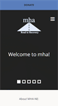 Mobile Screenshot of mha-ne.org